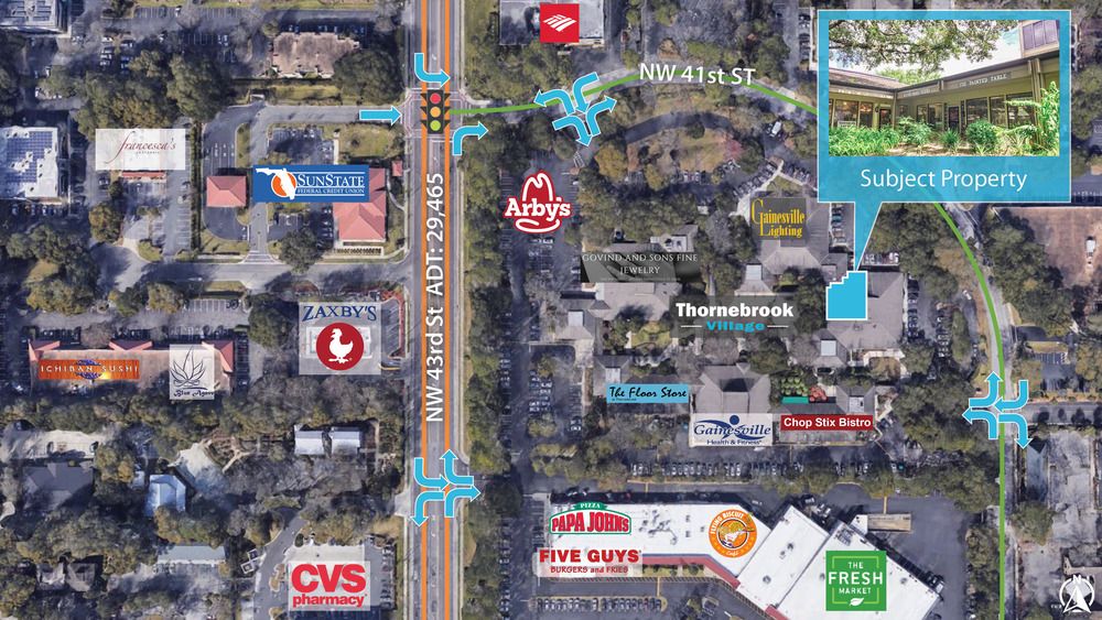 Thornebrook Village: 2441 NW 43rd St Ste 5A, Gainesville, FL 32606